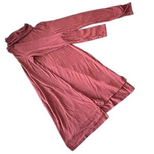 Mossimo Supply Co. Cranberry Long Sleeve Turtleneck Tunic